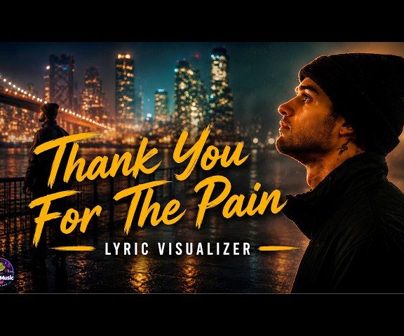 CrocoMusic PH - Thank You For The Pain (Lyric Visualizer)